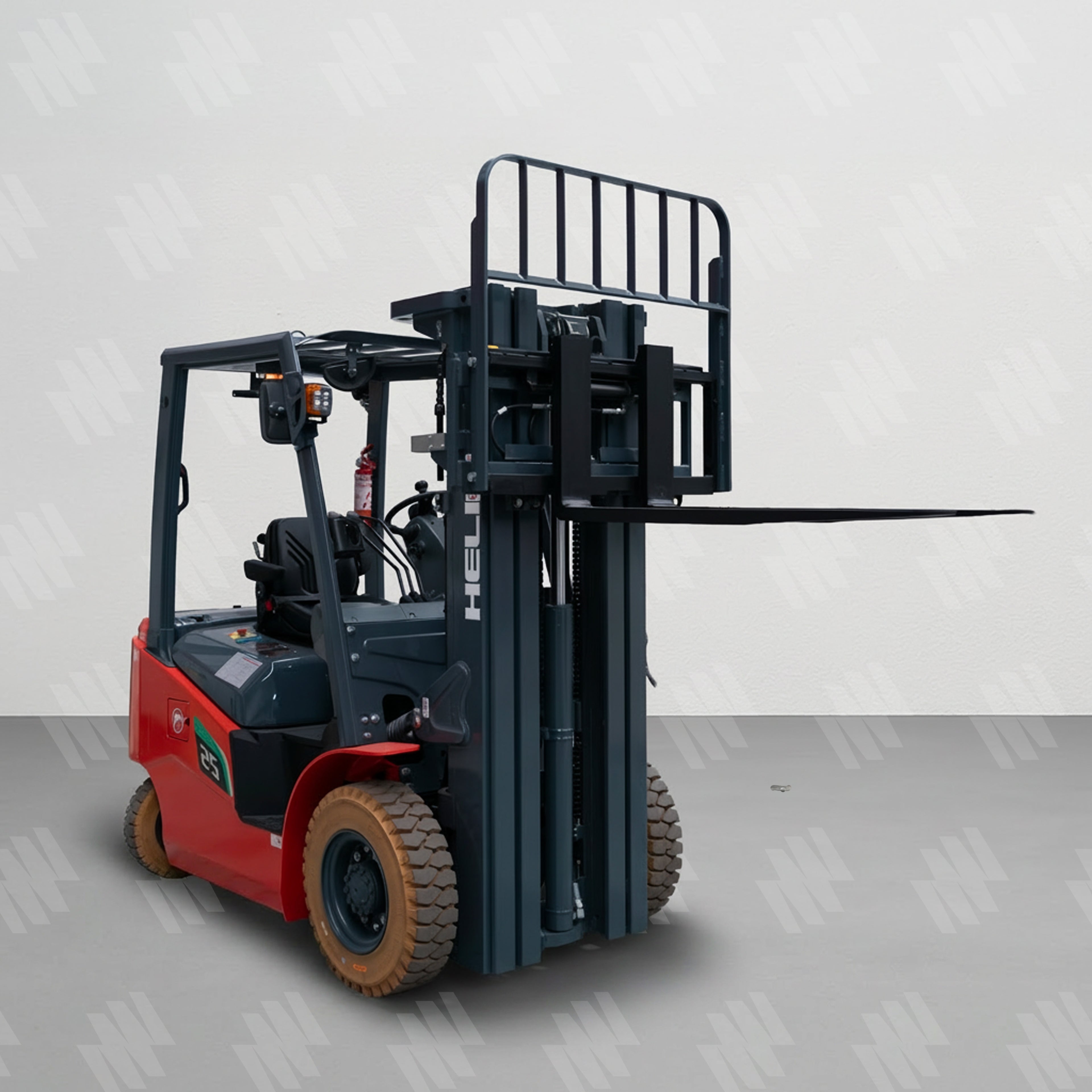 Montacargas Eléctrico 2.5 toneladas 4.8 metros 440V o 480V