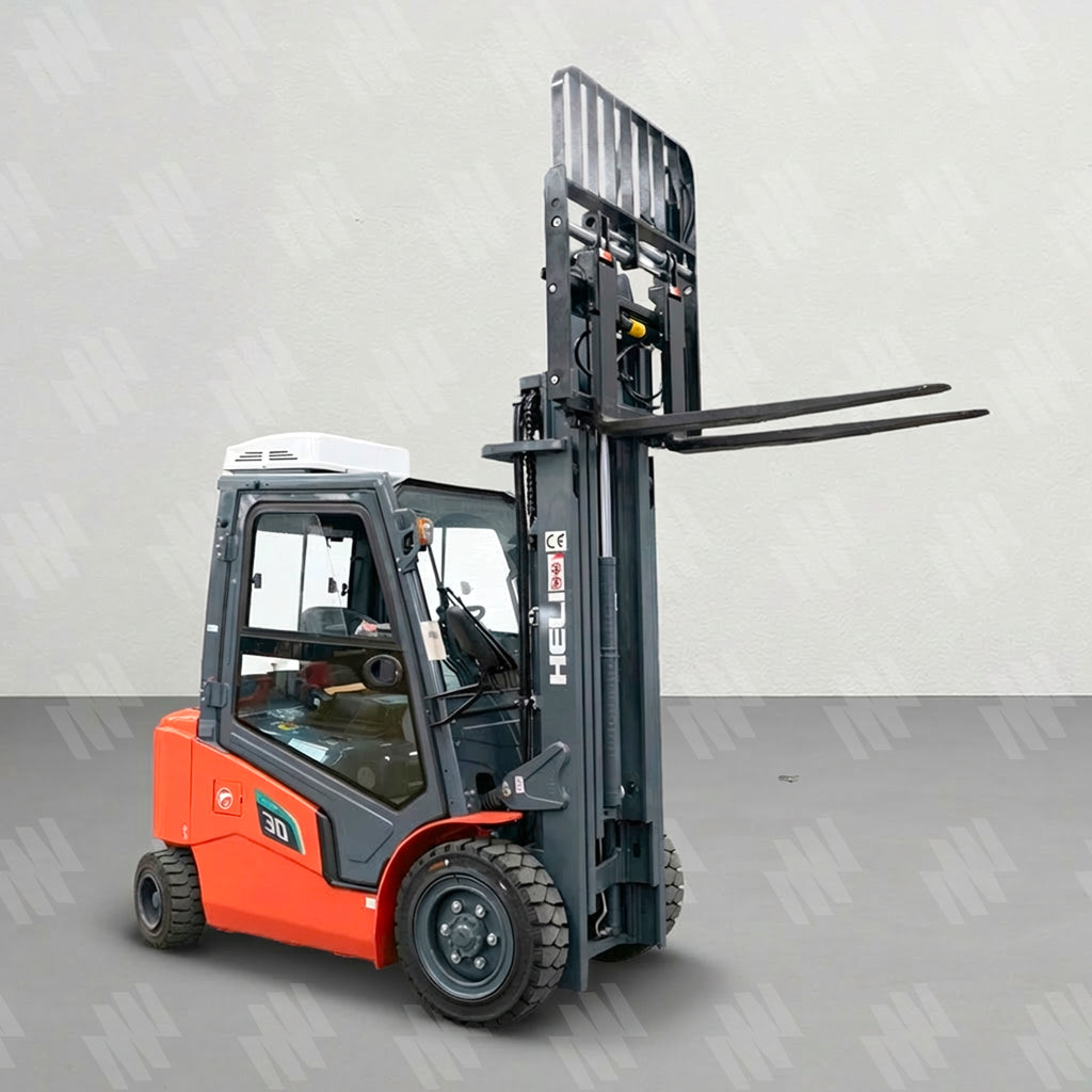 Montacargas Eléctrico 3 toneladas 4.8 metros con 4ta Válvula