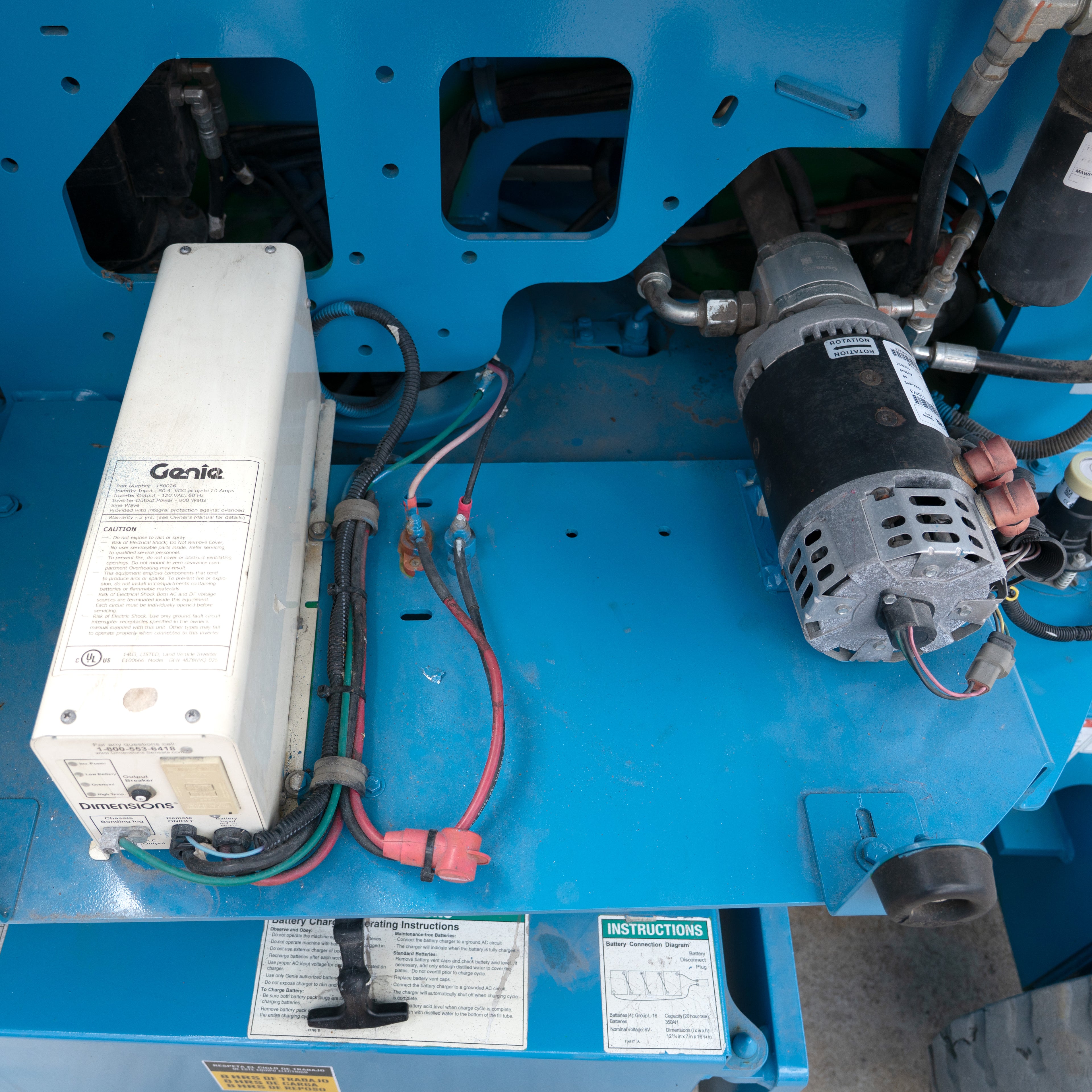 Plataforma Articulada Eléctrica de 40 Pies