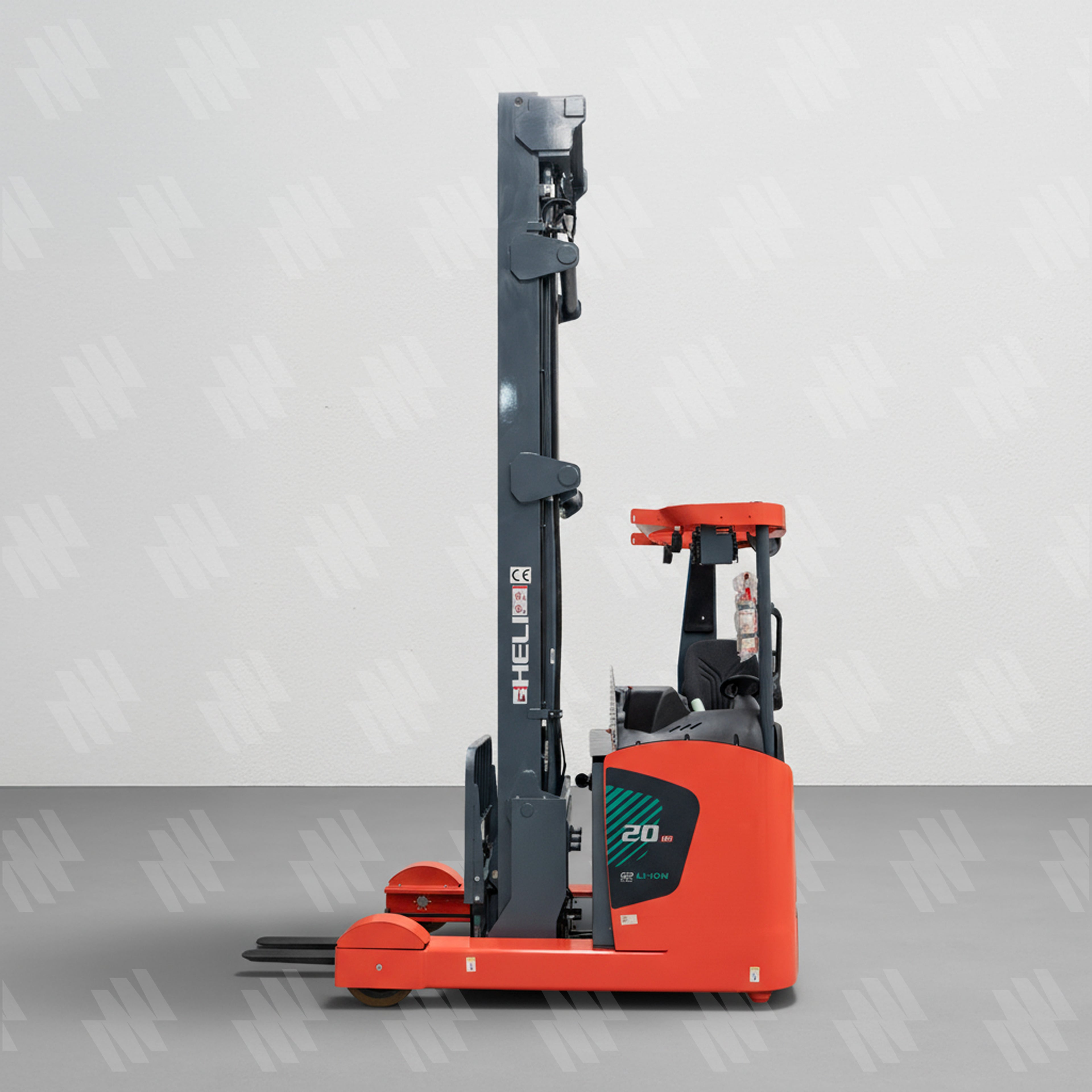 Montacargas Eléctrico 2 toneladas Operador Sentado Protección a Temperaturas Bajas