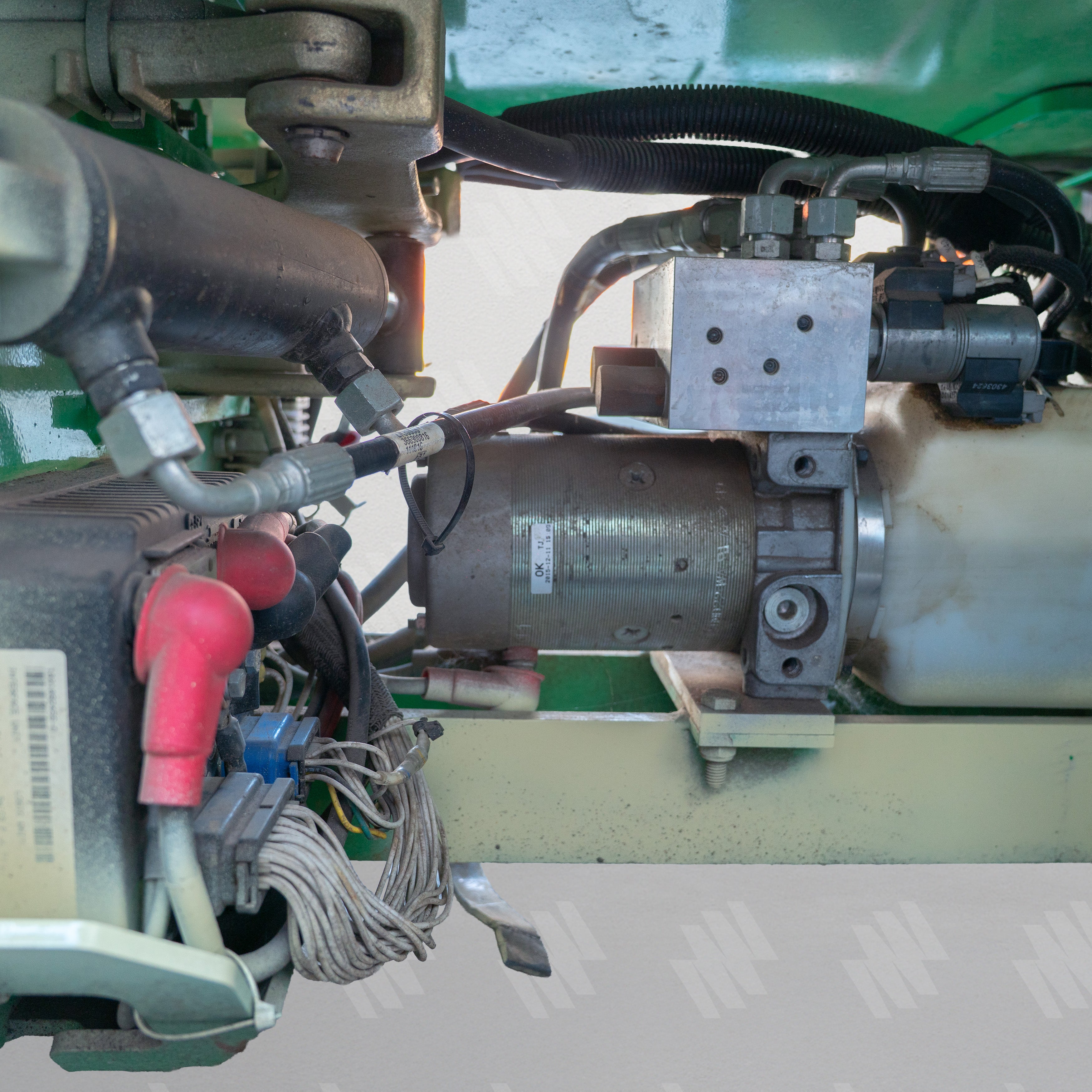 Plataforma de Mástil Eléctrica 12 Pies