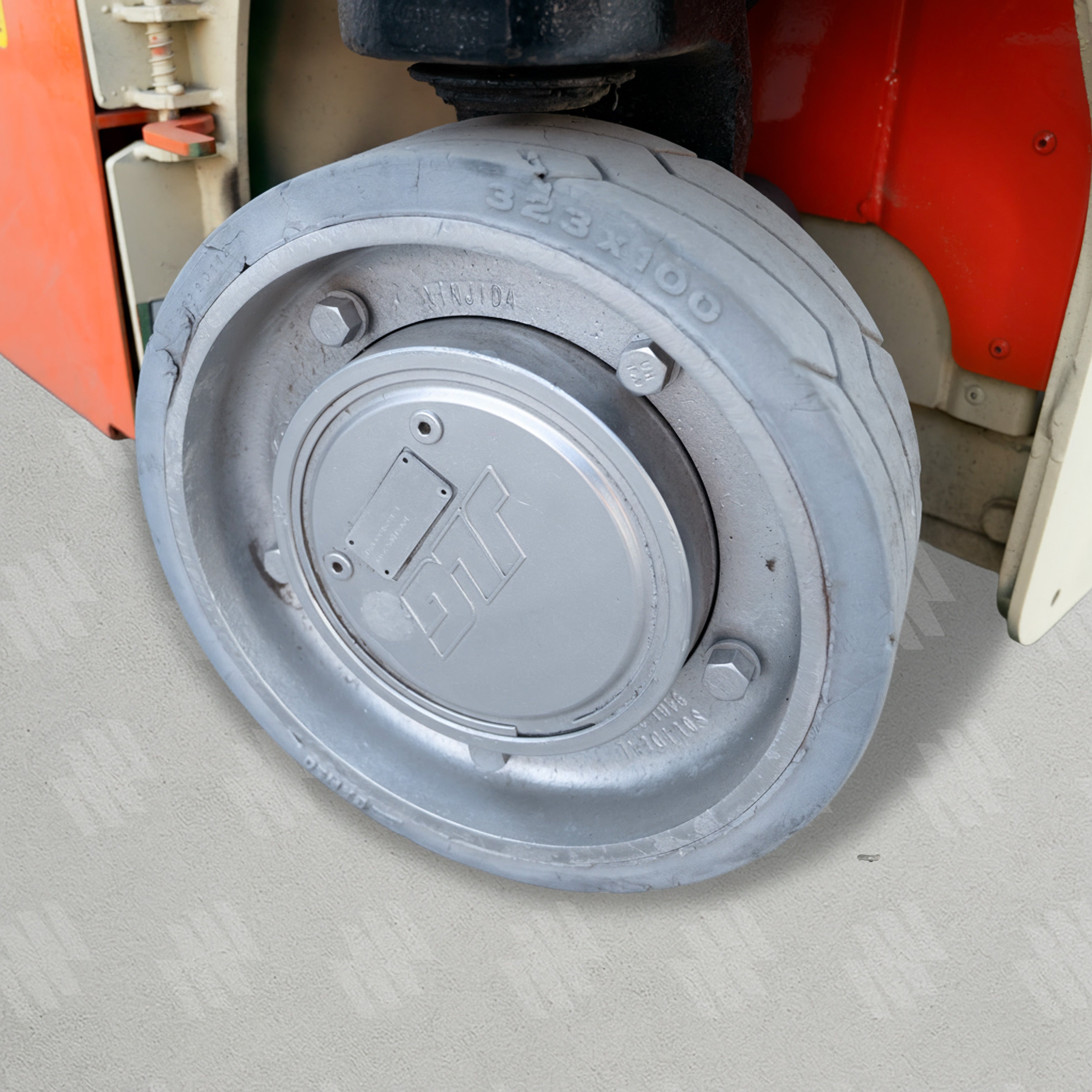 Plataforma de Mástil Eléctrica 12 Pies