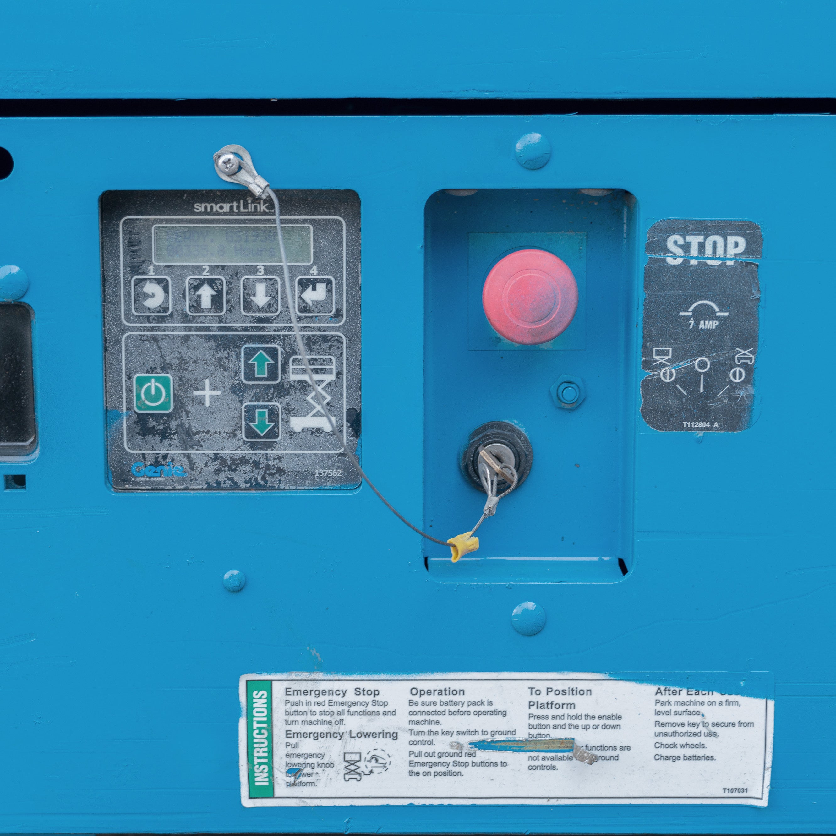 Plataforma de Tijera Eléctrica 19 Pies