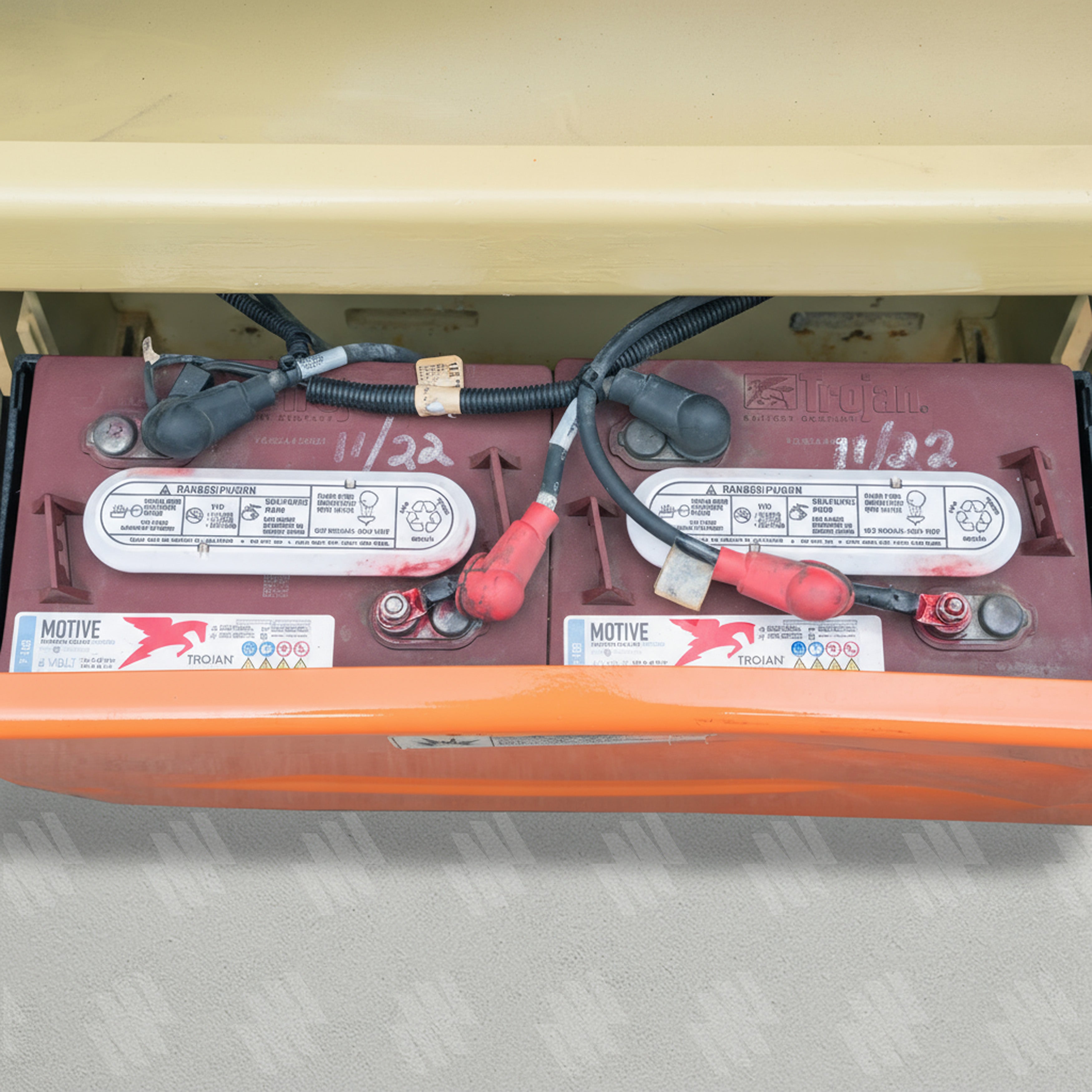 Plataforma de Tijera Eléctrica de 19 Pies