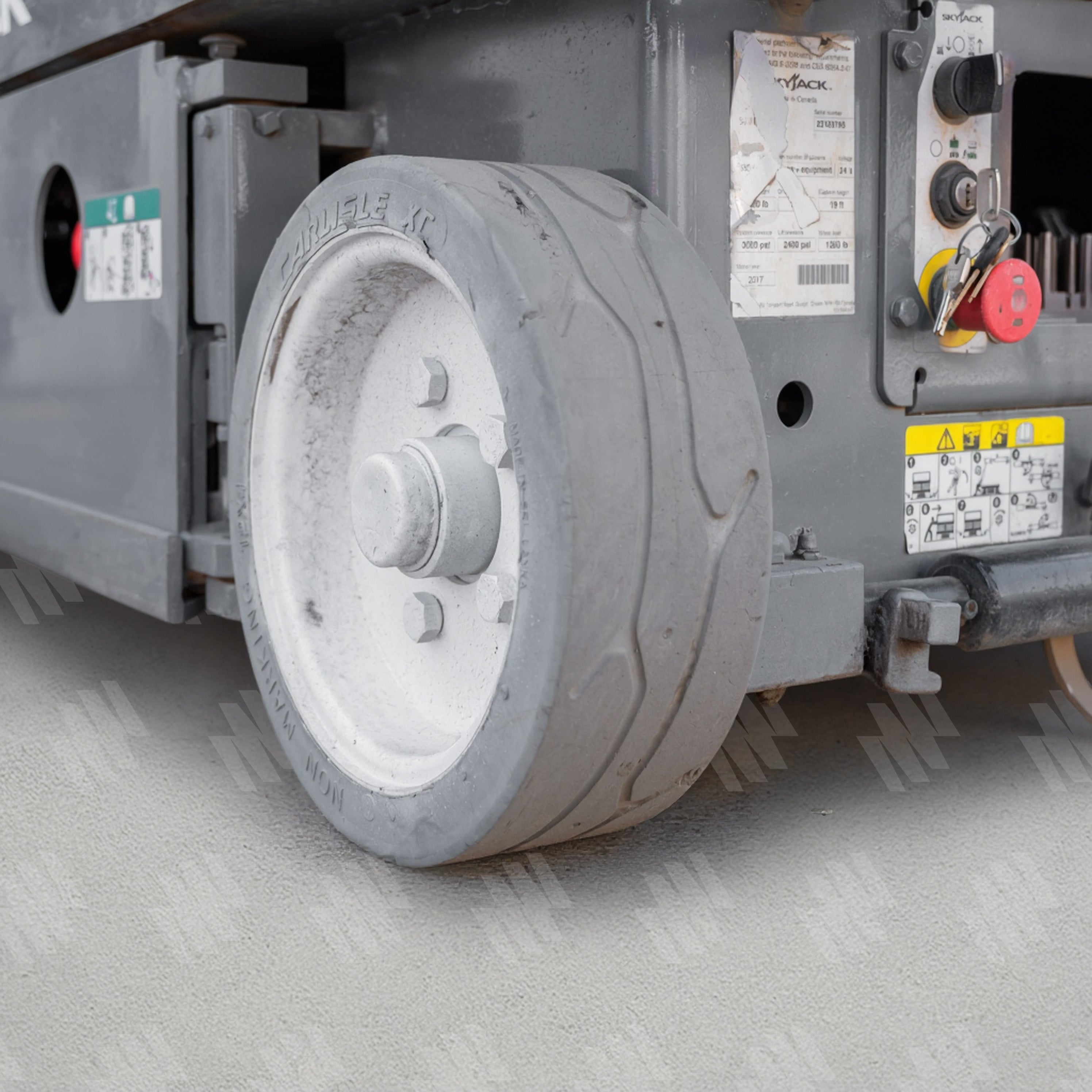 Plataforma de Tijera Eléctrica 19 Pies