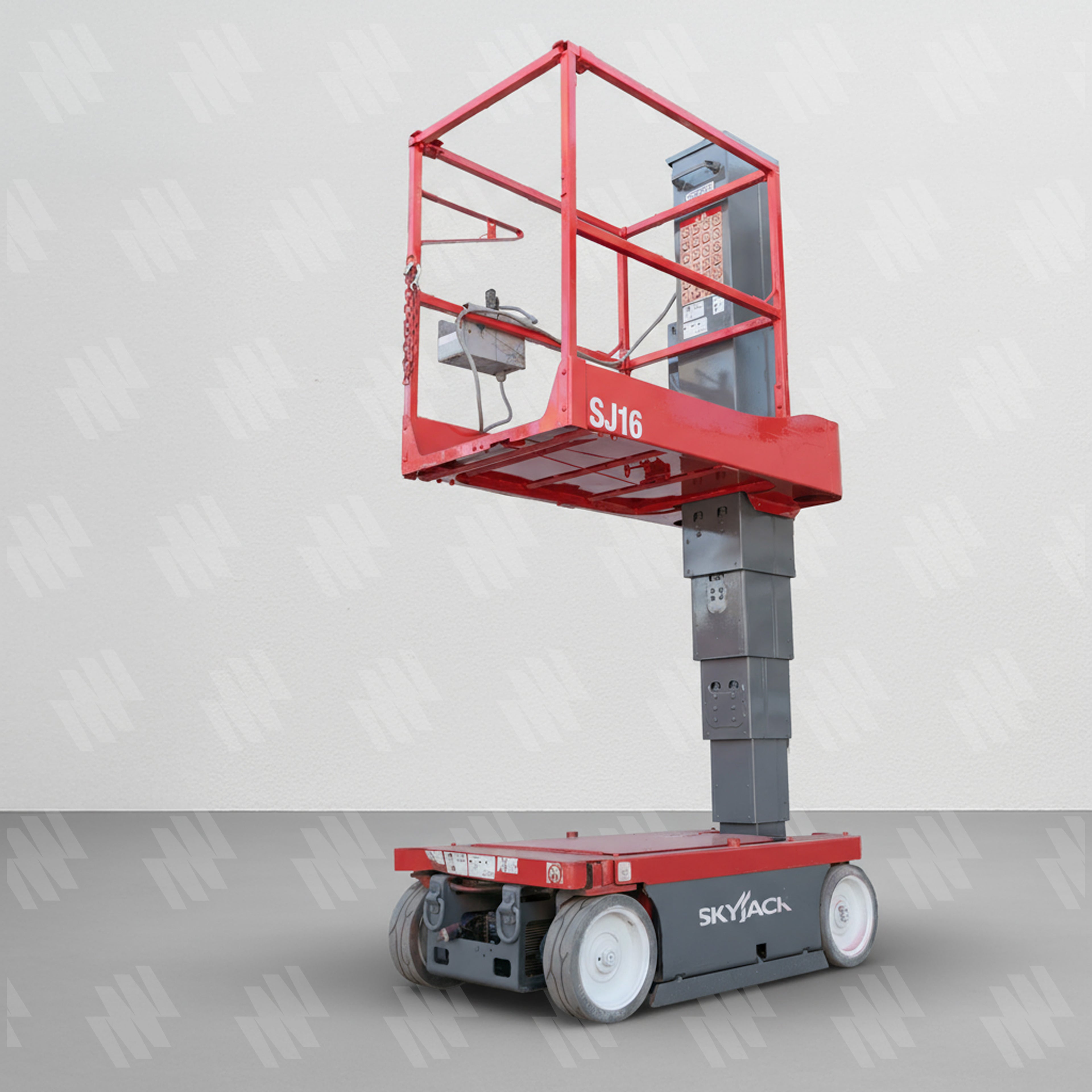 Plataforma de Mástil Eléctrica 16 Pies