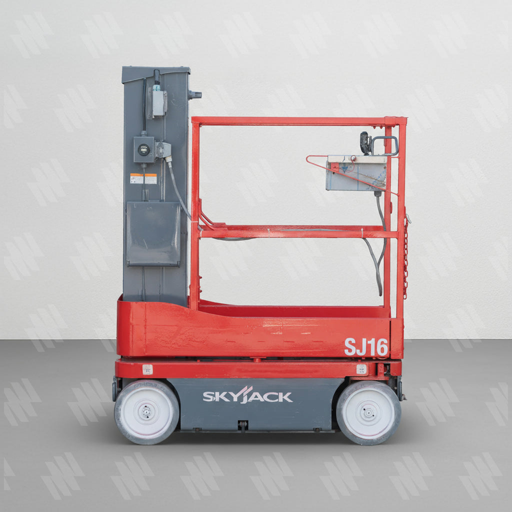 Plataforma de Mástil Eléctrica 16 Pies