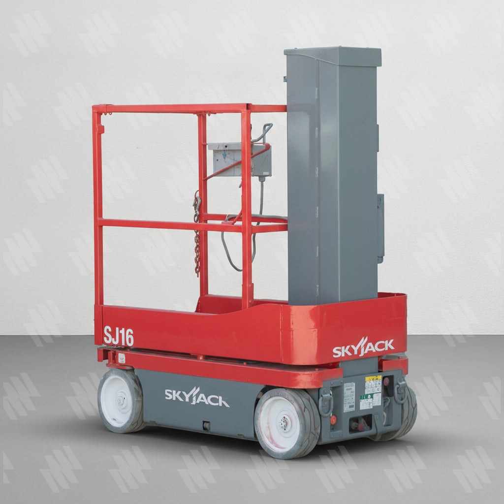 Plataforma de Mástil Eléctrica 16 Pies