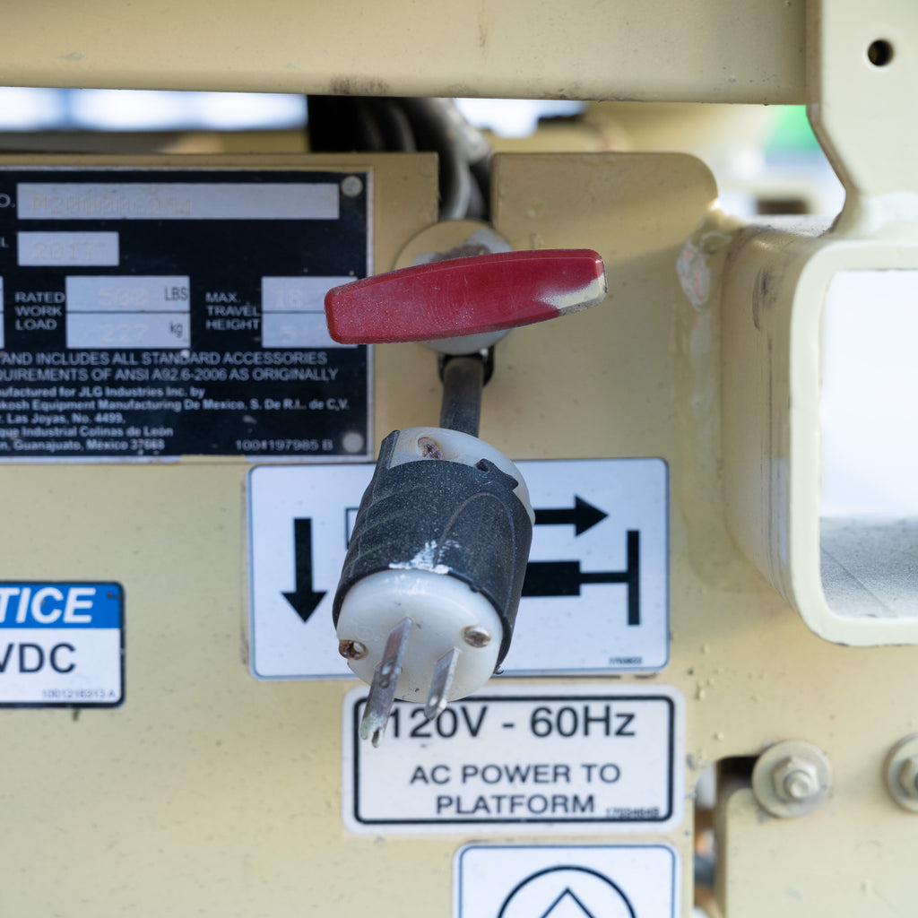 Plataforma de Tijera Eléctrica 19 Pies